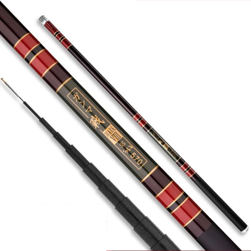 Caña de pescar superdura ultraligera de alto carbono, caña de pescar Olta, caña de pescar de Taiwán, 28 tonos, equipo de Pesca 27m 3,9 m 7,2 m - imagen 3