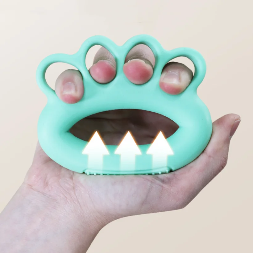 Agarre de mano de silicona ajustable, entrenador de dedos, ejercicio, expansor carpiano, entrenamiento muscular, gimnasio, Fitnes, fortalecedor, pinza de mano - imagen 3