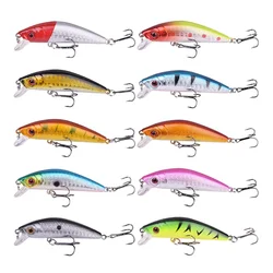 Crankbait plástico de hundimiento con anzuelo