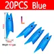 20pcs Blue L
