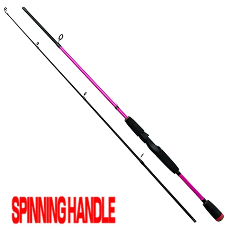 Ultralight Portable Carbon Lure Fishing Rod 1.65/1.8m and Spinning Reel High Speed 5.2:1 Combo with Line Kits Bait weight 8-25g - imagen 5