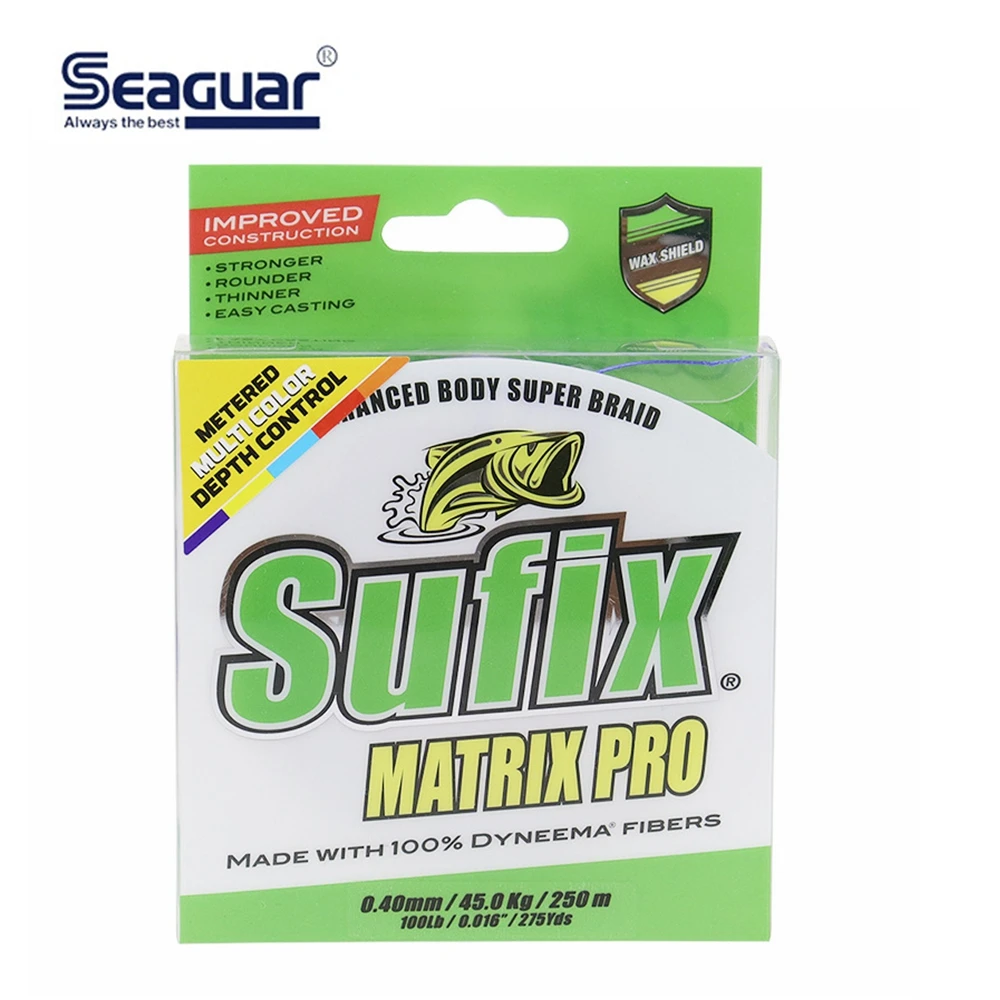 100% Original SUFIX MATRIX PRO X8 PE línea de pesca súper fuerte 250m/1000m 40LB 50LB 60LB 80LB 100LB - imagen 5