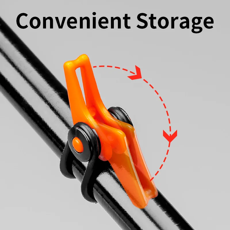 LINNHUE-anzuelo de pesca seguro, accesorios para señuelos, soporte para cebo, anzuelos de plantilla, soporte de seguridad para mantener, herramienta para caña de pescar, 10-30 Uds. - imagen 5