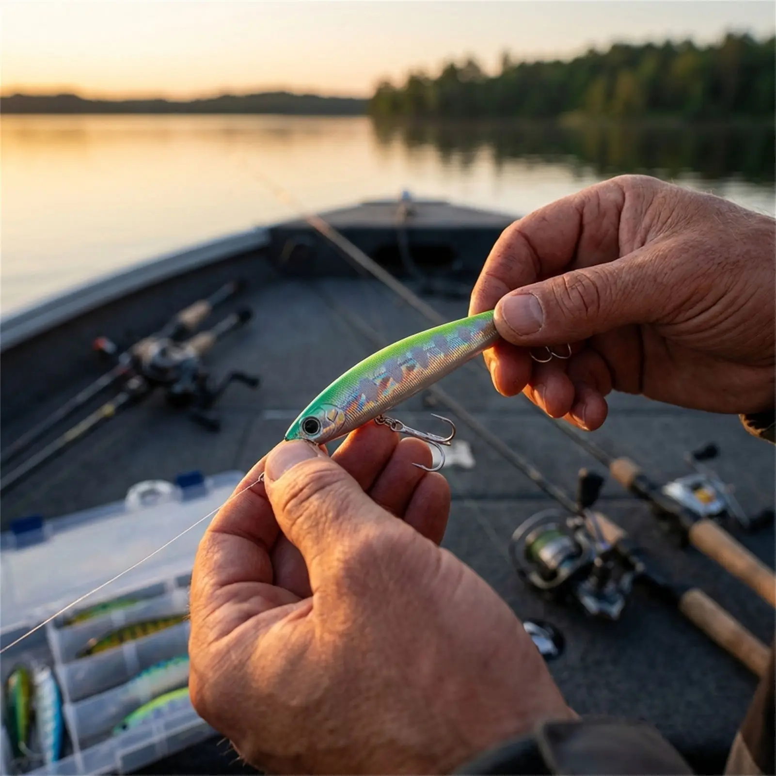 Señuelo artificial con ojos 3D para pesca agua dulce y salada - imagen 5