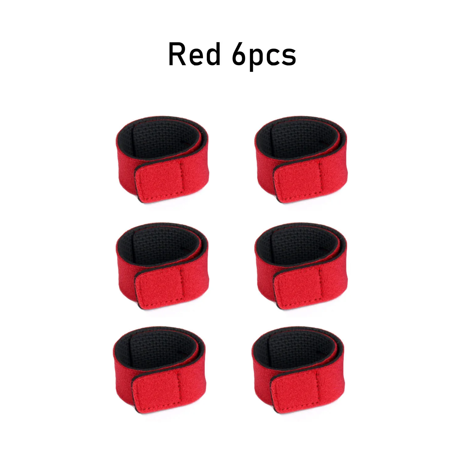 Red 6pcs