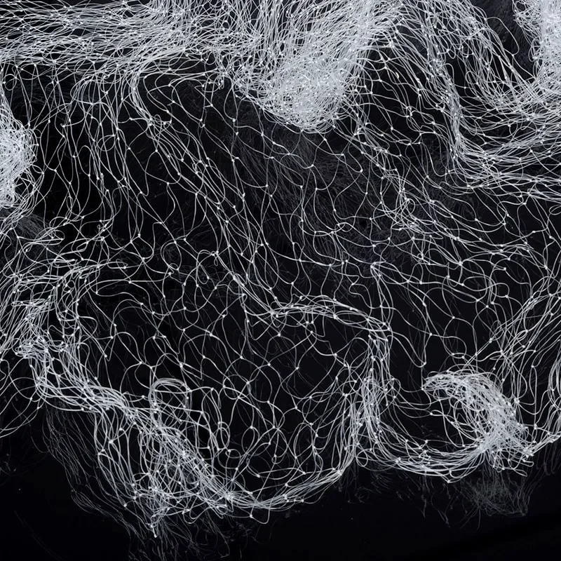 4 unids/lote red de pesca de resorte de cobre con cuentas luminosas 4/6/8/10/12 #   Red de malla para pesca nocturna, aparejos de pesca J020 - imagen 2