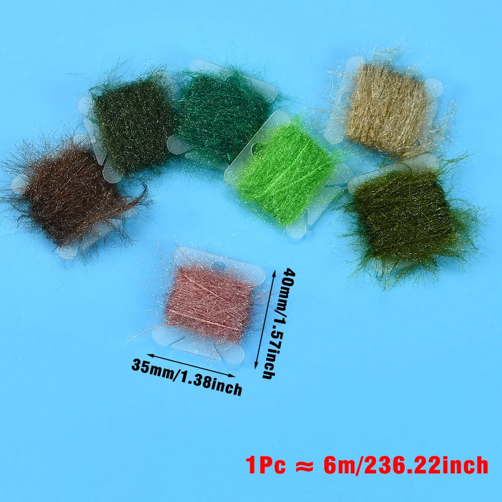 Chenilla para atar moscas – Material para ninfas, scud y streamers - imagen 2