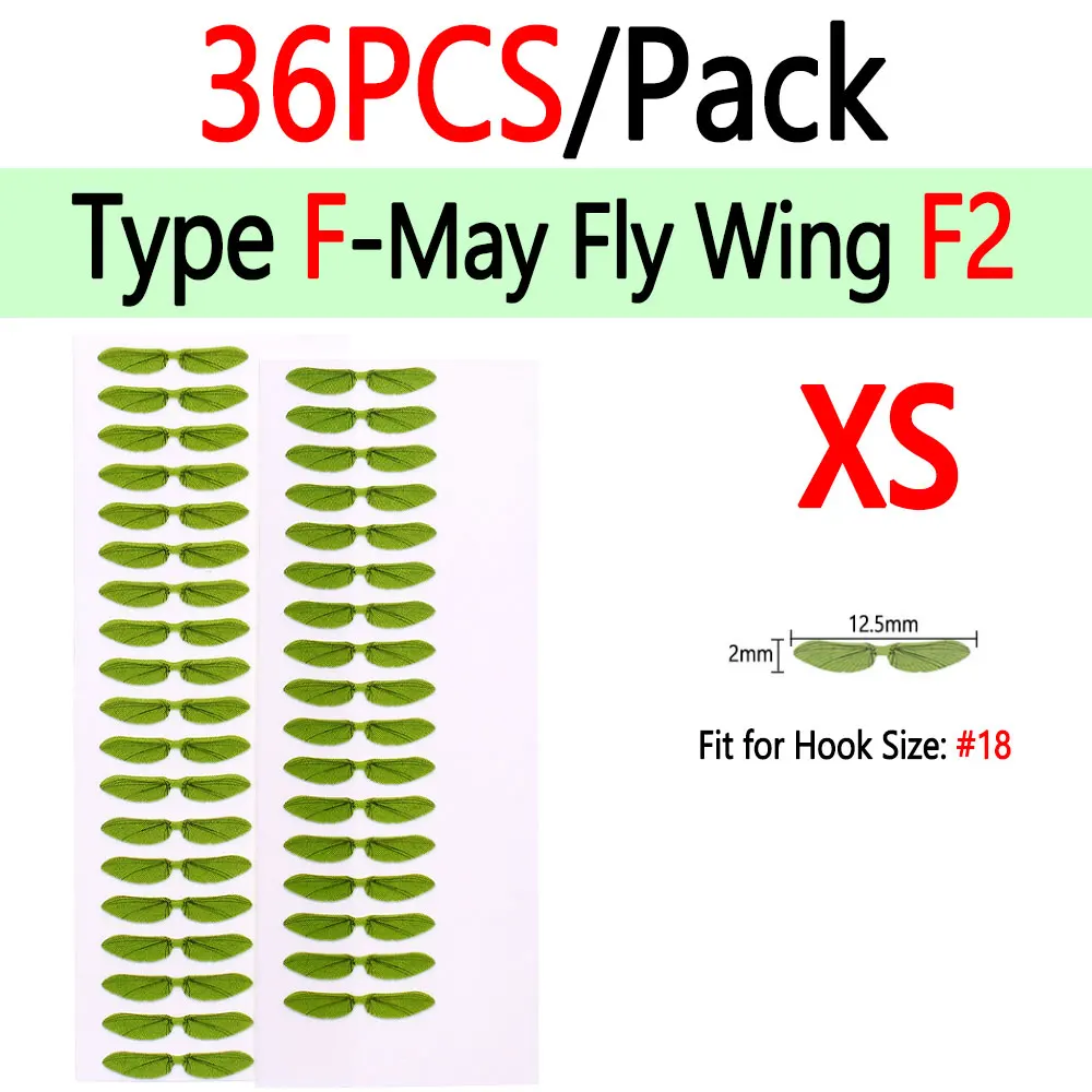 36pcs Type F2 XS