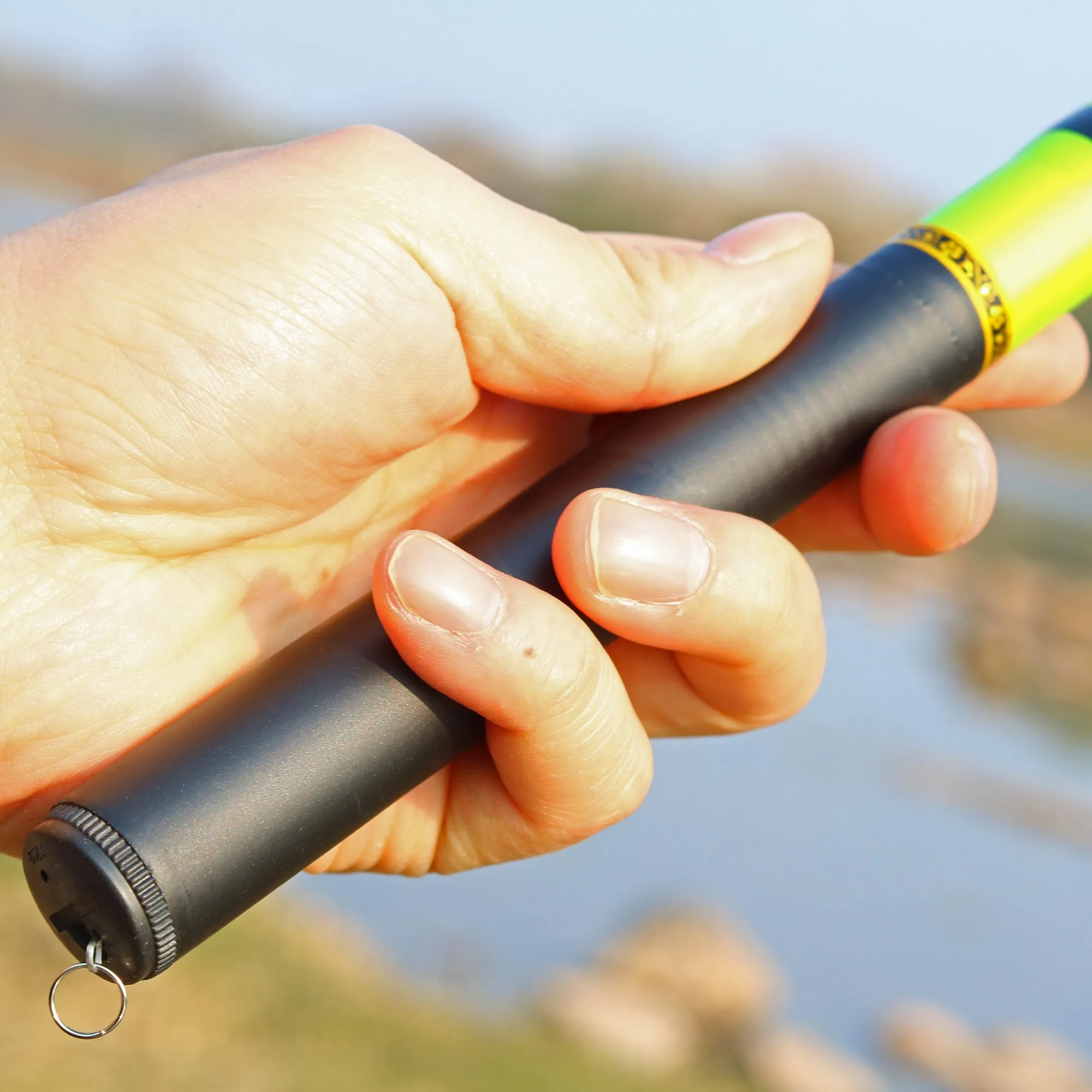 Caña de pescar telescópica JOSBY de 3,0 M, alimentador giratorio de carpa con mosca, Mini caña de pescar ultraligera de viaje de fibra de carbono para Pesca - imagen 4
