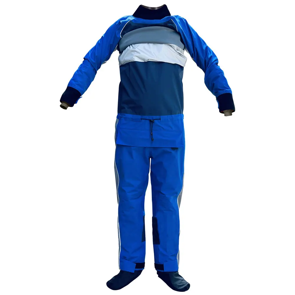 Kayak impermeable para hombre, traje seco para Kayak, canoa, pesca, trabajo, Rafting, agua fría, ropa de navegación deportiva, 1 pieza - imagen 5