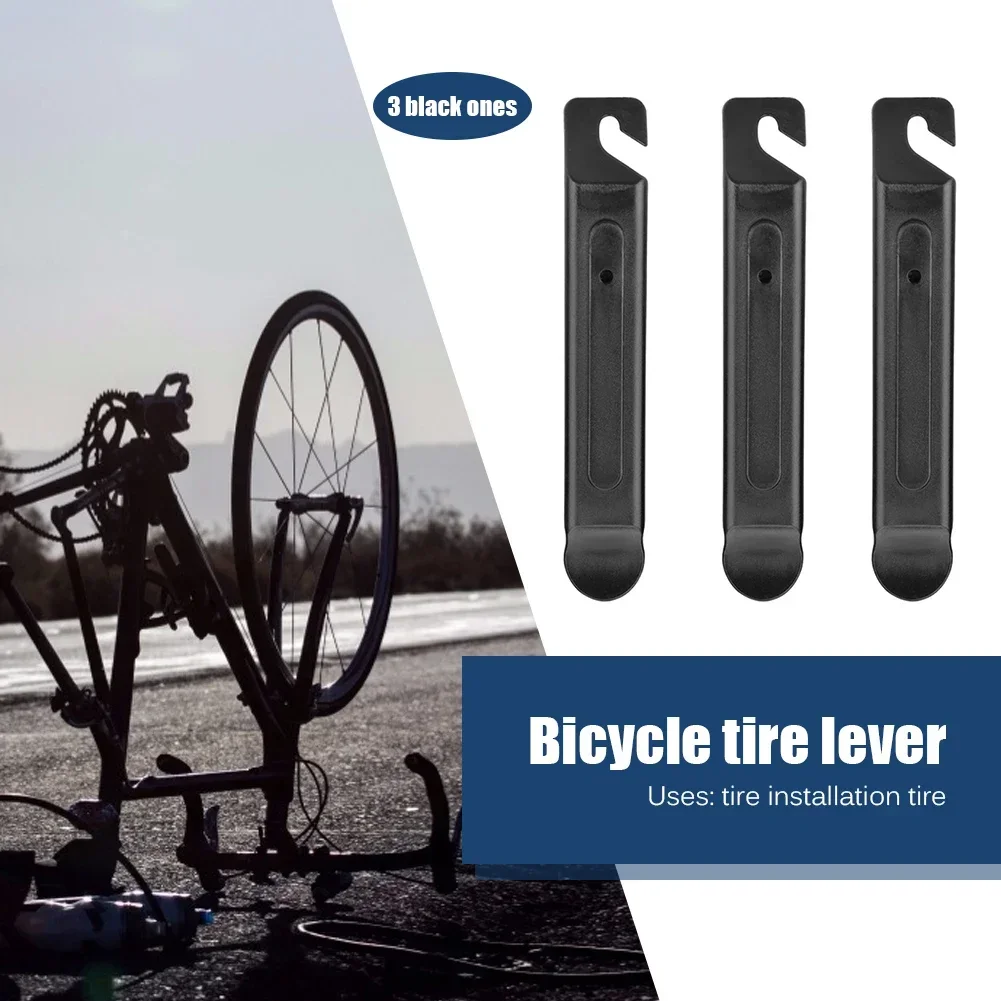 Palanca de plástico para neumáticos de bicicleta, palanca para neumáticos de bicicleta, resistente al desgaste, barra de palanca PP, abridor de reparación de bicicletas, herramienta de interruptor, barra de cuervo, 3 uds. - imagen 5