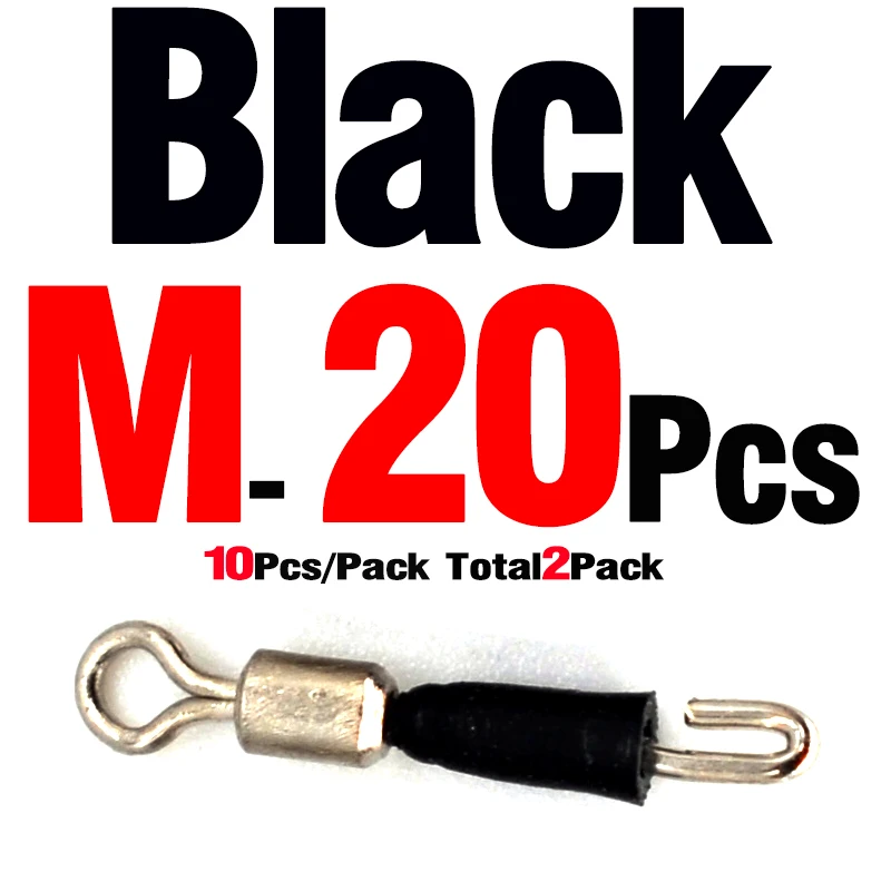 M Black 20PCS