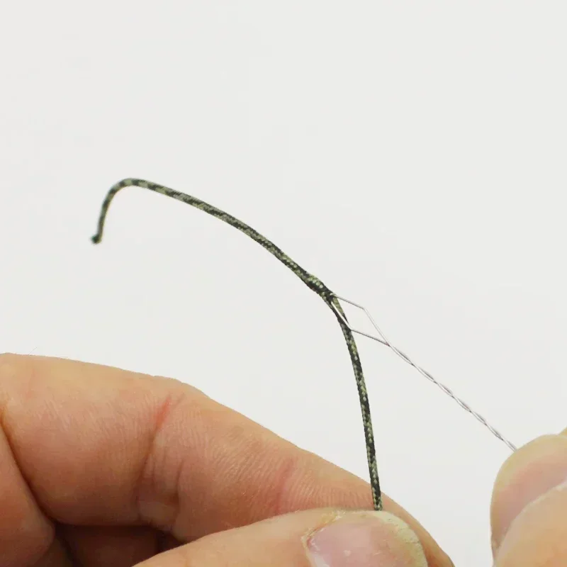 Aguja de empalme fácil para pesca de carpa, aparejo de cebo, aguja líder, herramienta extractora de nudos para accesorios de aparejos de pesca, 1 unidad - imagen 3