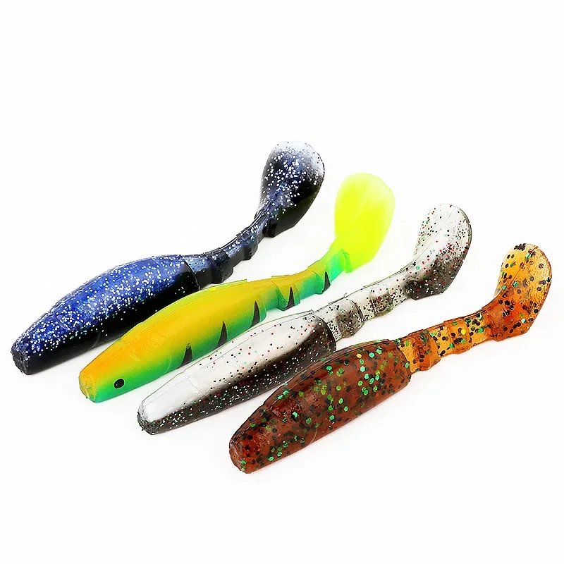 ARDEA-señuelo blando de silicona para Pesca, cebo de trucha Artificial, delineador fácil, Wobblers, 80mm/75mm/65mm, 7,5g/6,8g/4,6g - imagen 4