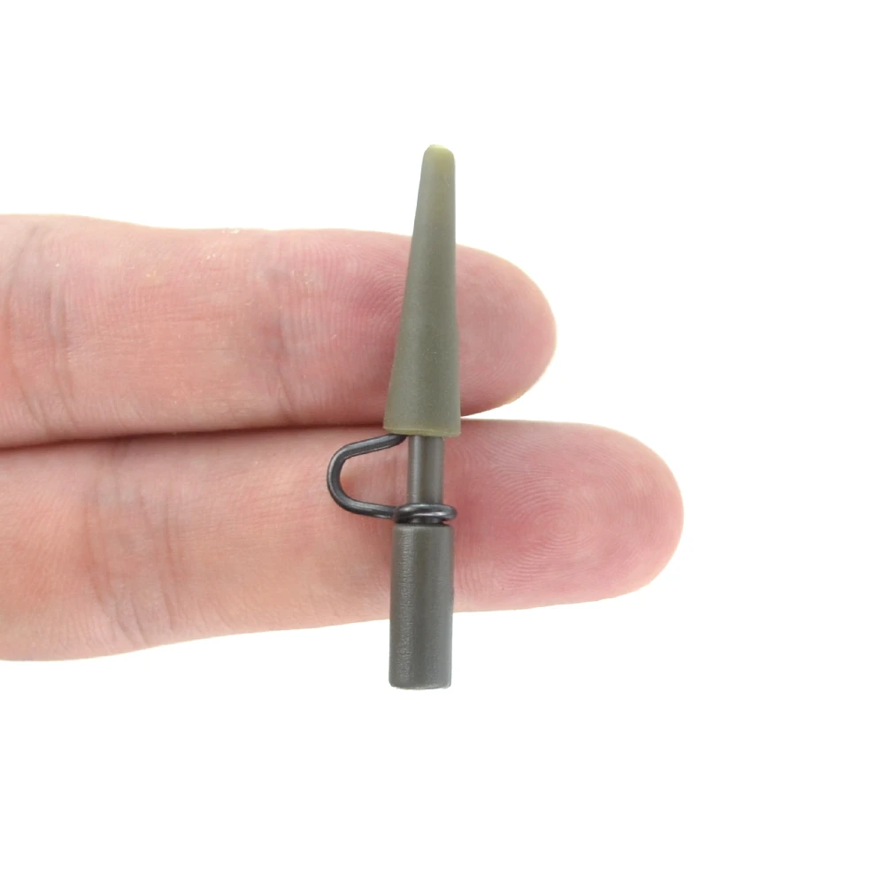 Accesorios de pesca de carpa 20 piezas, pinzas de plomo de alta resistencia, conector giratorio a presión, aparejos terminales de pesca de carpa - imagen 2