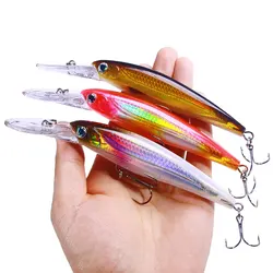 Señuelo Wahoo de pececillo de buceo profundo, cebos duros artificiales, aparejos de pesca Mahi de agua salada, Wobbler para señuelo de atún GT, 17cm, 30g