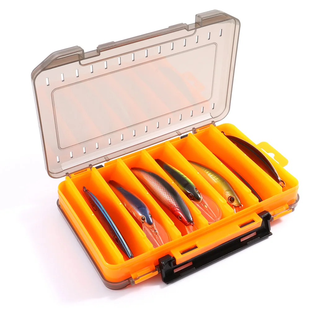 Caja de aparejos doble cara – Estuche con compartimentos para señuelos - imagen 3