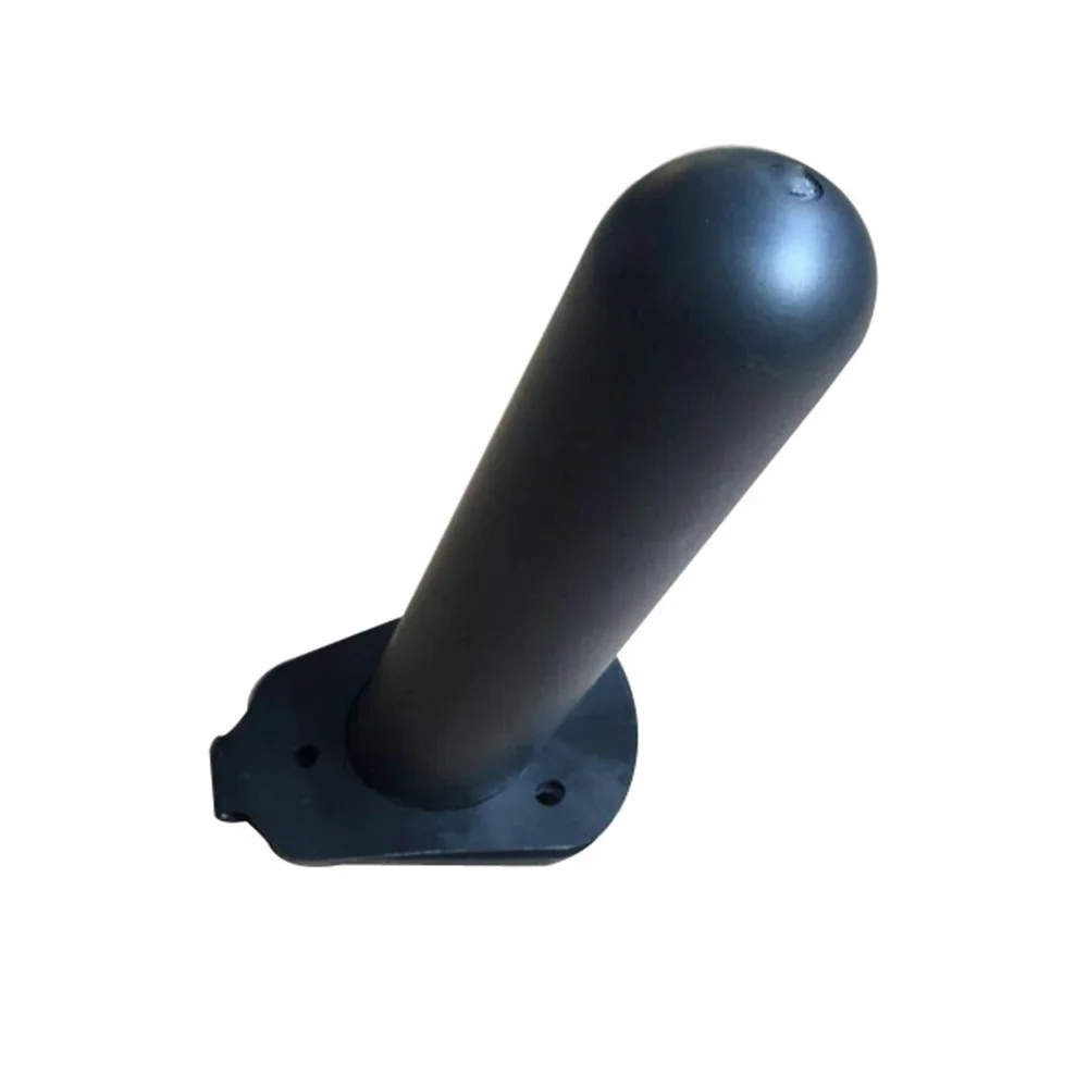 1 Juego de junta de tapa de soporte de caña de pescar de montaje empotrado de plástico, aparejos de canoa para barco y Kayak, color negro - imagen 5