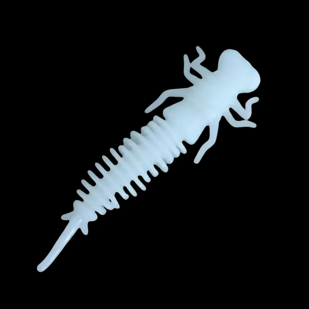 Swolfy 50 unids/lote 40mm Wobblers Rockfishing señuelos blandos TPE cebos blandos pesca gusano suave cebos artificiales lubina pez de silicona - imagen 2