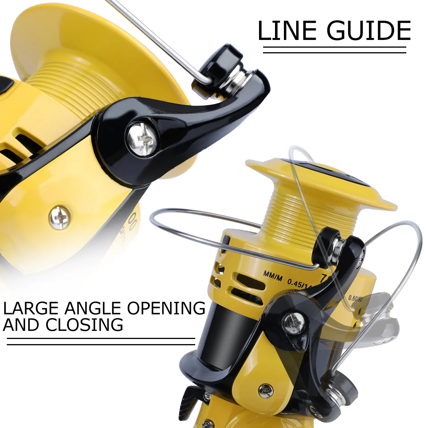 Sougayilang-carrete giratorio para Pesca De carpa, accesorio De arrastre máximo De 10kg, Serie 2000-5000, adecuado para Pesca De agua dulce - imagen 4