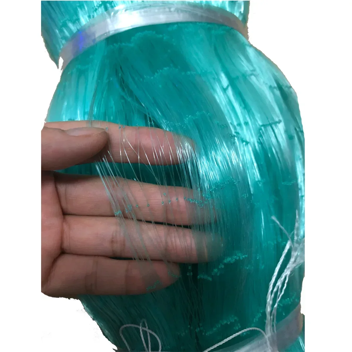 Tiwne-red De Pesca semiacabado De 0,25 MM-0,28mm, malla De 25mm-67mm, monofilamento De nailon, Red De Pesca, trampa para peces - imagen 5