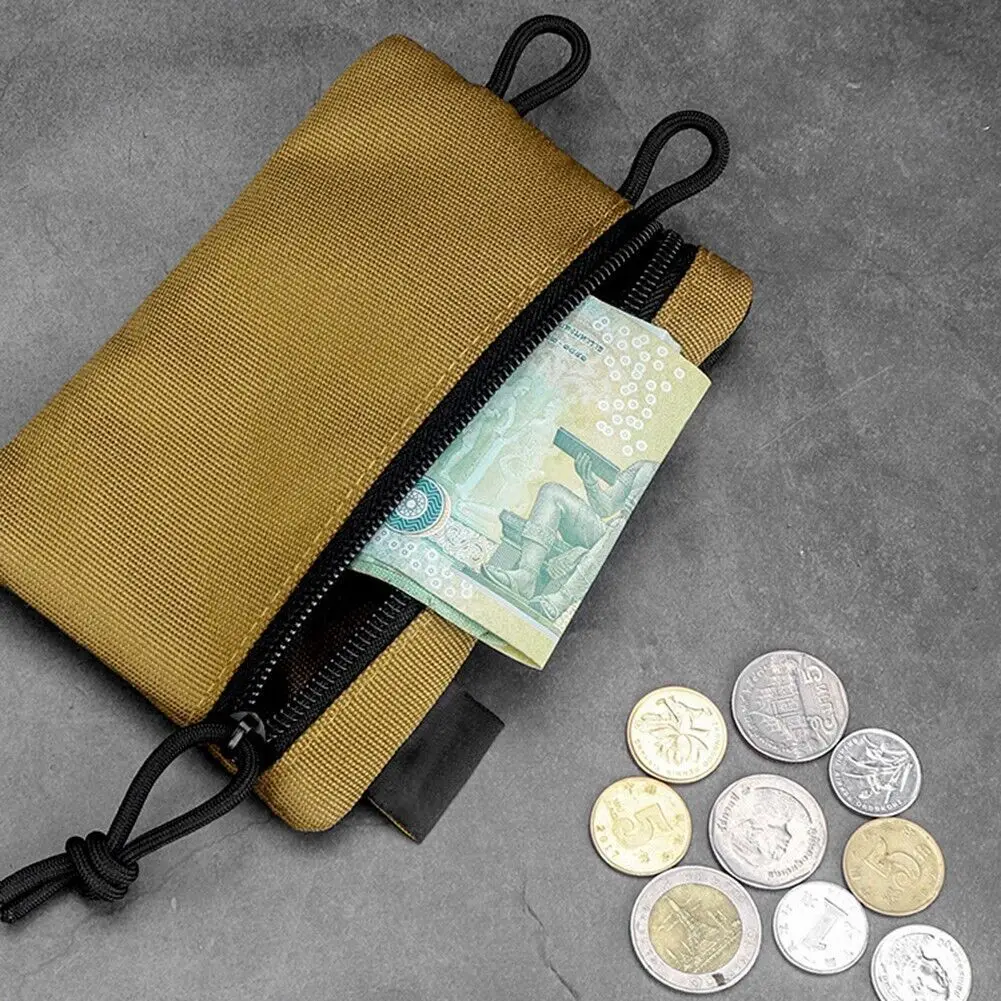 EDC Molle-Mini billetera táctica para acampar, senderismo, caza, monedero al aire libre - imagen 3