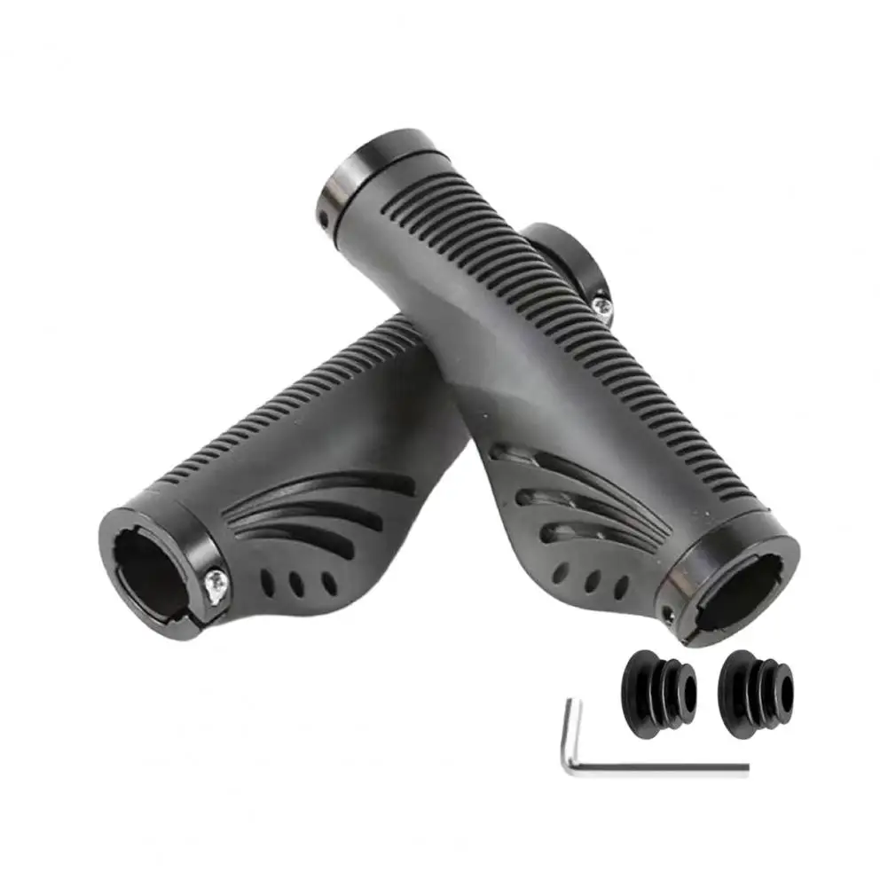 1 Juego de manillar de bicicleta, extremo de agarre ergonómico antideslizante, cubierta de agarre para bicicleta de montaña y carretera, accesorios de repuesto para bicicleta - imagen 5
