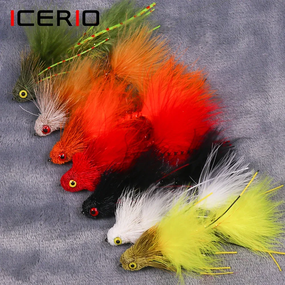 ICERIO Cebo Pelo Ciervo Deer Hair Articulado – Mosca Trucha Salmón Lubina