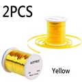 2PCS 2mm Yellow
