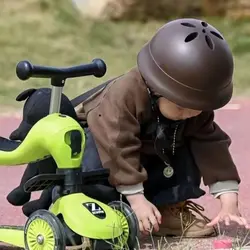 Casco infantil de bicicleta transpirable y anticaídas