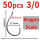 50pcs Size 3I0 TypeB