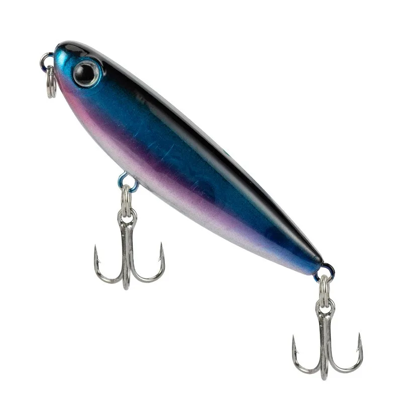 Topwater-señuelo de pesca para Andador de superficie, cebo duro Artificial para lubina de agua salada, 67MM, 6g - imagen 5