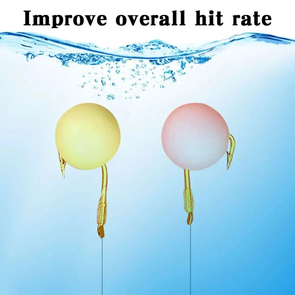 1 botella 170 Uds 2024 flotabilidad pesca espuma cebo de pesca pesca flotabilidad cebo burbuja reutilizable crucian carpa cebo - imagen 4