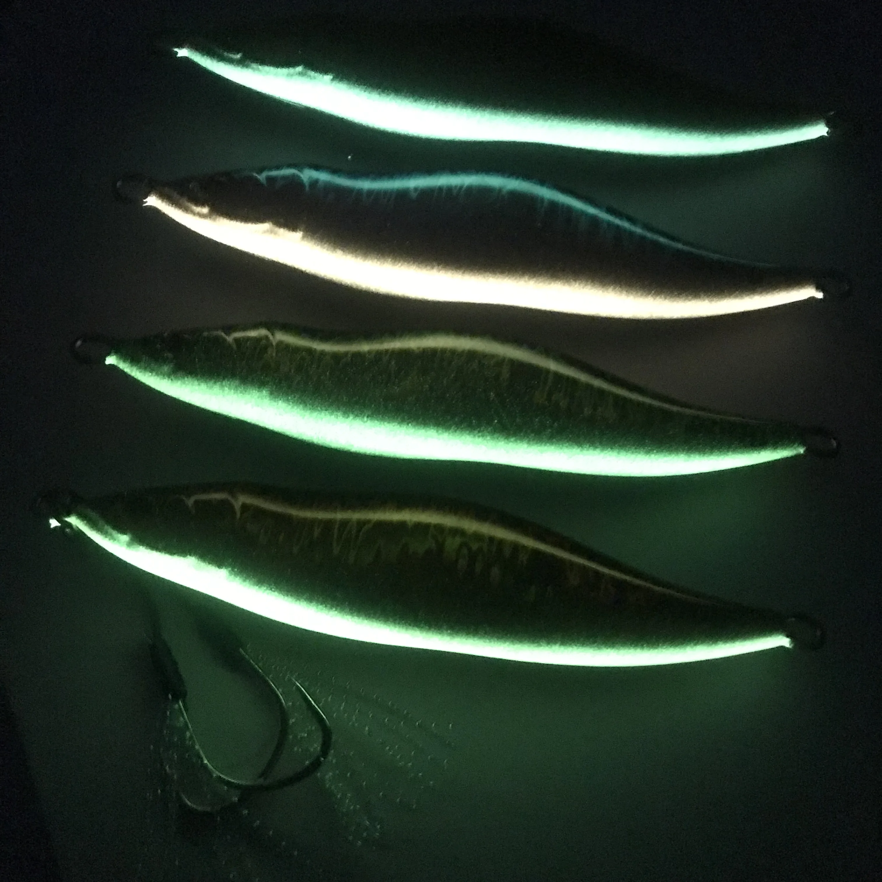 TEASER-señuelo Artificial J81 de hundimiento lento, cebo de pesca Vertical de Metal, con forma de S, 160g-400g - imagen 5