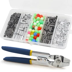 Kit de crimpado con alicates para aparejos línea alambre pesca