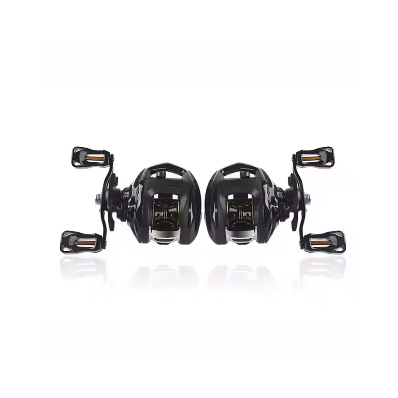 Carrete de pesca de lagarto derecha o izquierda Baitcasting 11BBs 6,3: 1 carrete de pesca de fundición de cebo de alta velocidad con sistema de freno magnético - imagen 5