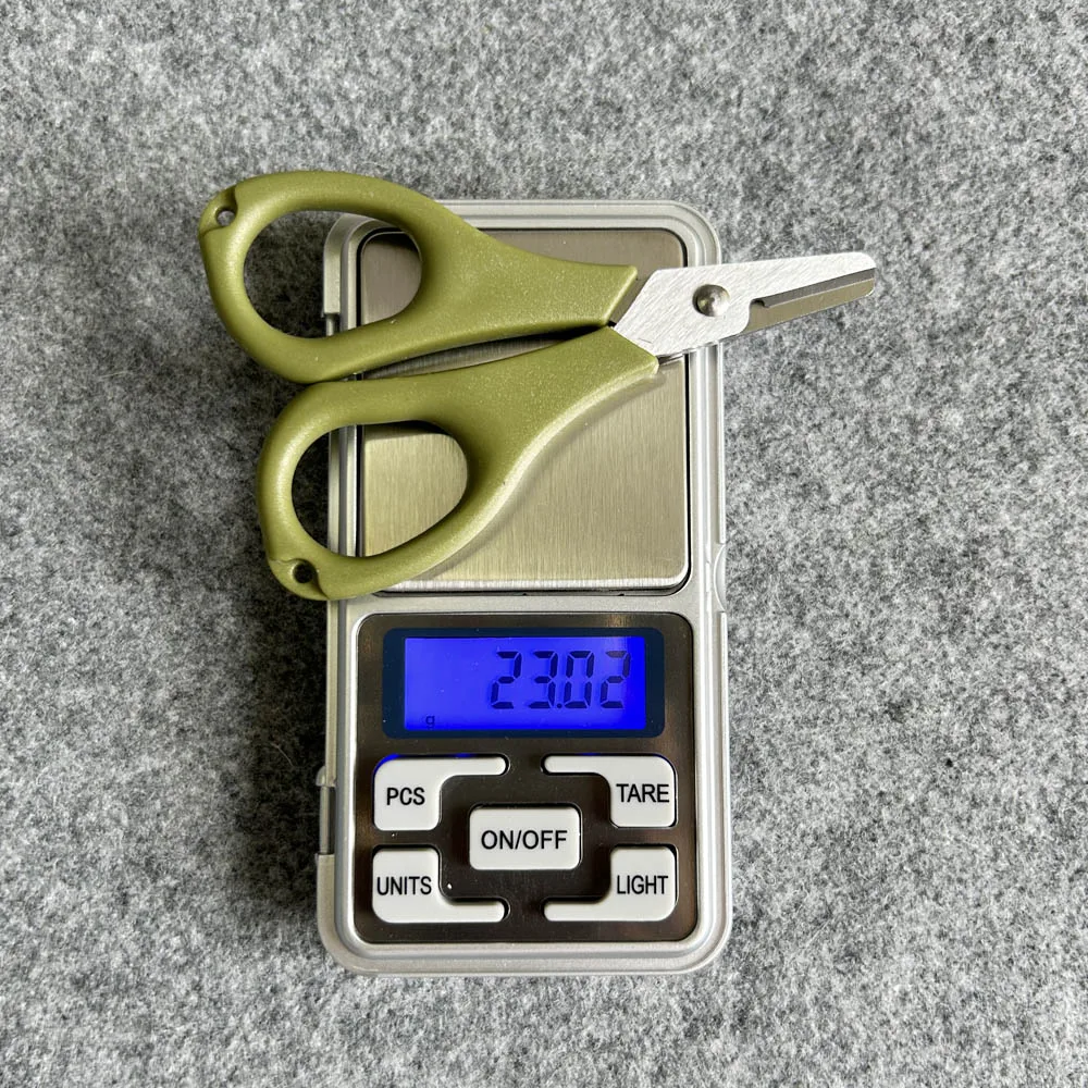 DNDYUJU alicates de pesca de acero inoxidable, tijera portátil, corte de línea de PE, cortador de línea trenzada, accesorios de pesca de carpa - imagen 3