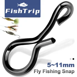 FishTrip Snap conector rápido para pesca de trucha – Anillas mosca