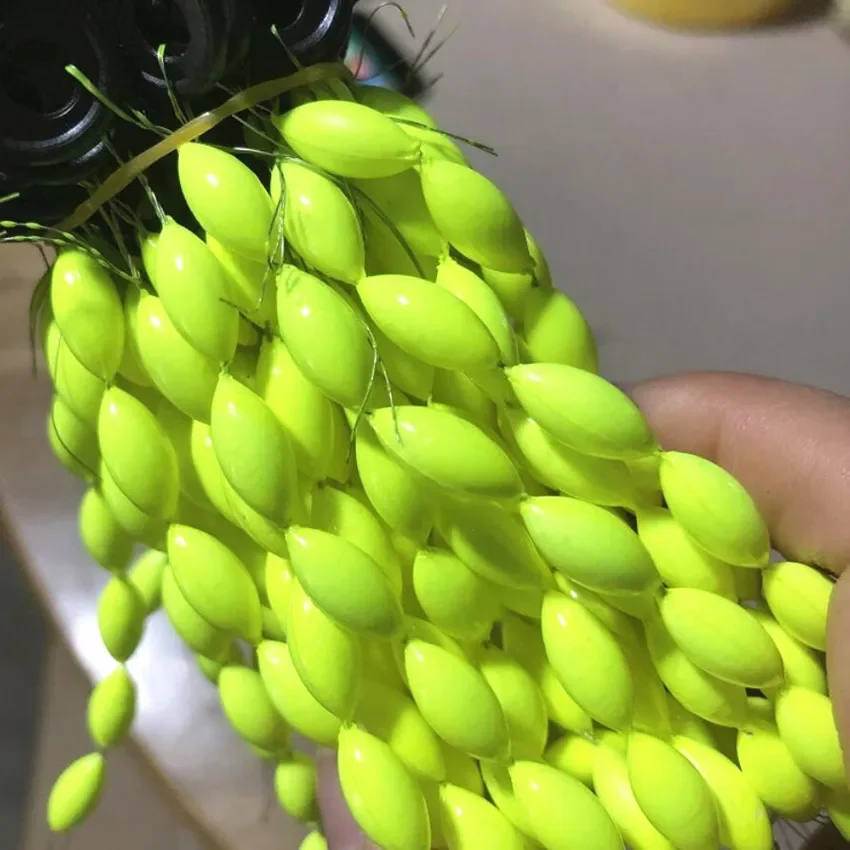 30 uds/5 paquetes flotador de pesca Bobber de pesca 6 en 1 tipo de cuerda flotador de siete estrellas espuma espacio frijol línea de pesca tapón boyas aparejos - imagen 3