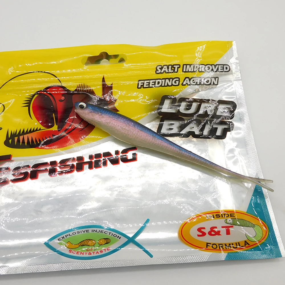 KESFISHING Real Shad 130mm Señuelo Silicona Suave para Lucio y Perca - imagen 4