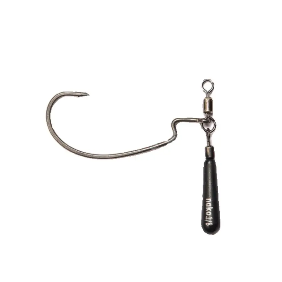 NAKO tungsteno Jika RigJika grupo de pesca anzuelo de manivela perca competitiva señuelo de pesca grupo de pesca especial - imagen 5