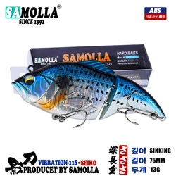 Señuelo Swimbait Wobbler 75mm 13g – Para pesca en agua salada