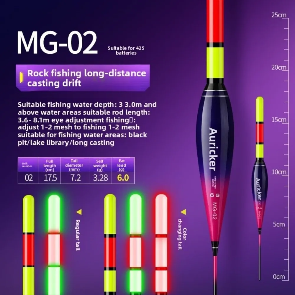 Flotador electrónico pesca con sensor de gravedad y cambio de color - imagen 5