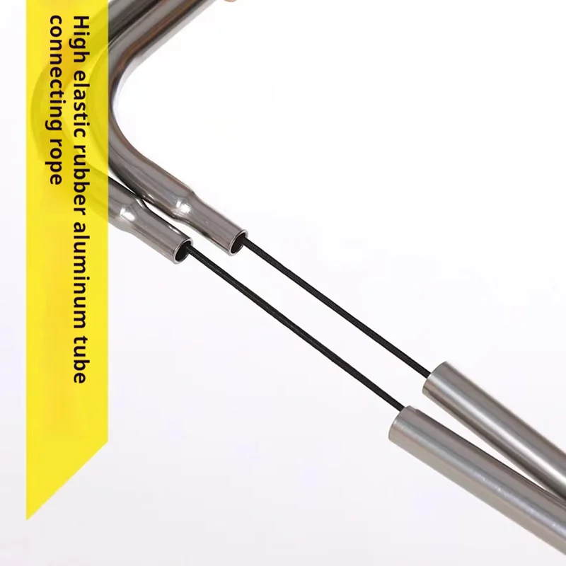 Taburete plegable portátil de aleación de aluminio para exteriores, taburete para Picnic y Camping, MIni silla de almacenamiento para pesca, muebles ultraligeros - imagen 4