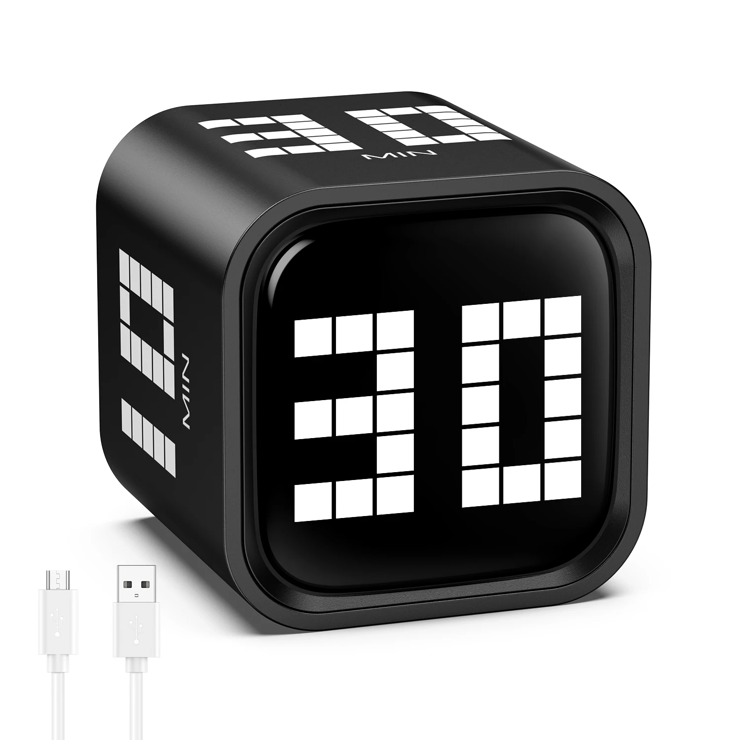 Temporizador Flip Motion USB-C recargable cuenta atrás silenciosa - imagen 4