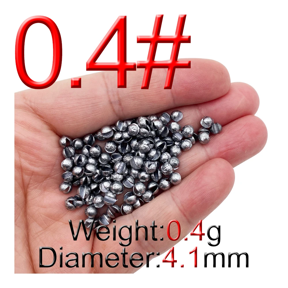 50 Uds. Plomo de línea de peso adicional de tiro redondo de alta calidad plomo de pesca conector de gancho de caída apertura de boca plomo - imagen 5