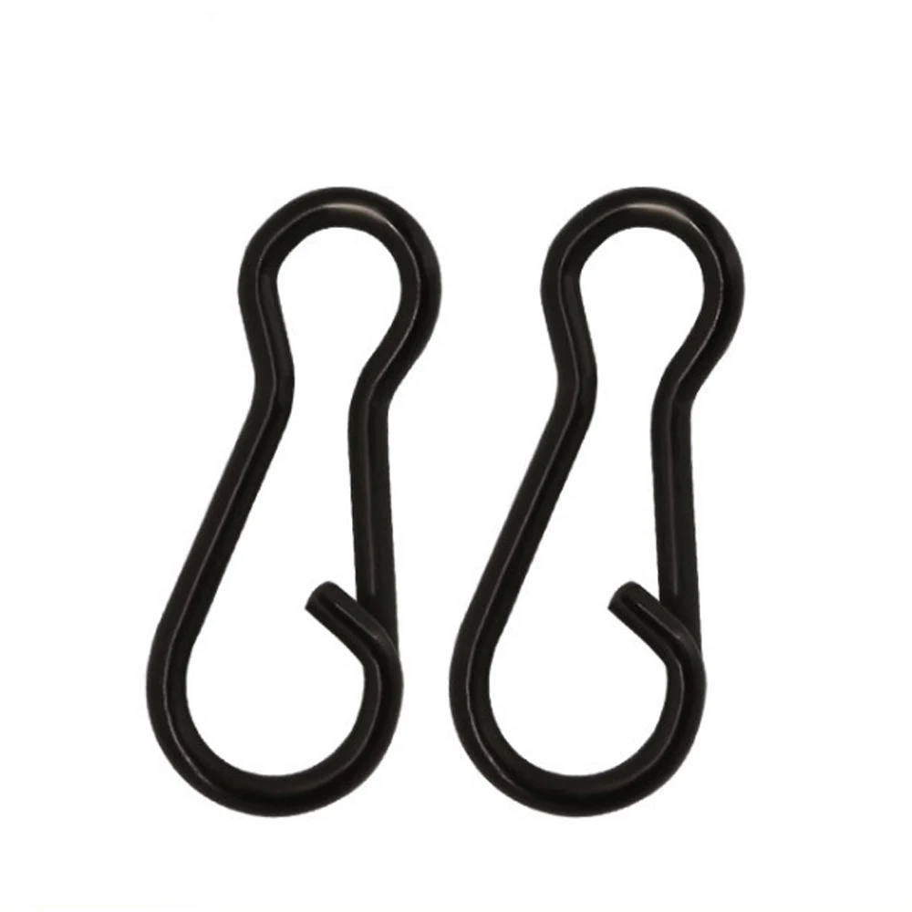Clips de cambio rápido para pesca, 20 piezas, bloqueo dúo de carpa, aparejos giratorios de pesca, accesorios de pesca - imagen 4