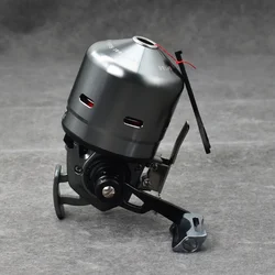 Rueda de pesca cerrada profesional de alta calidad PX39, rueda de pesca de Metal de aleación de aluminio de alta resistencia, rueda de pesca con tirachinas