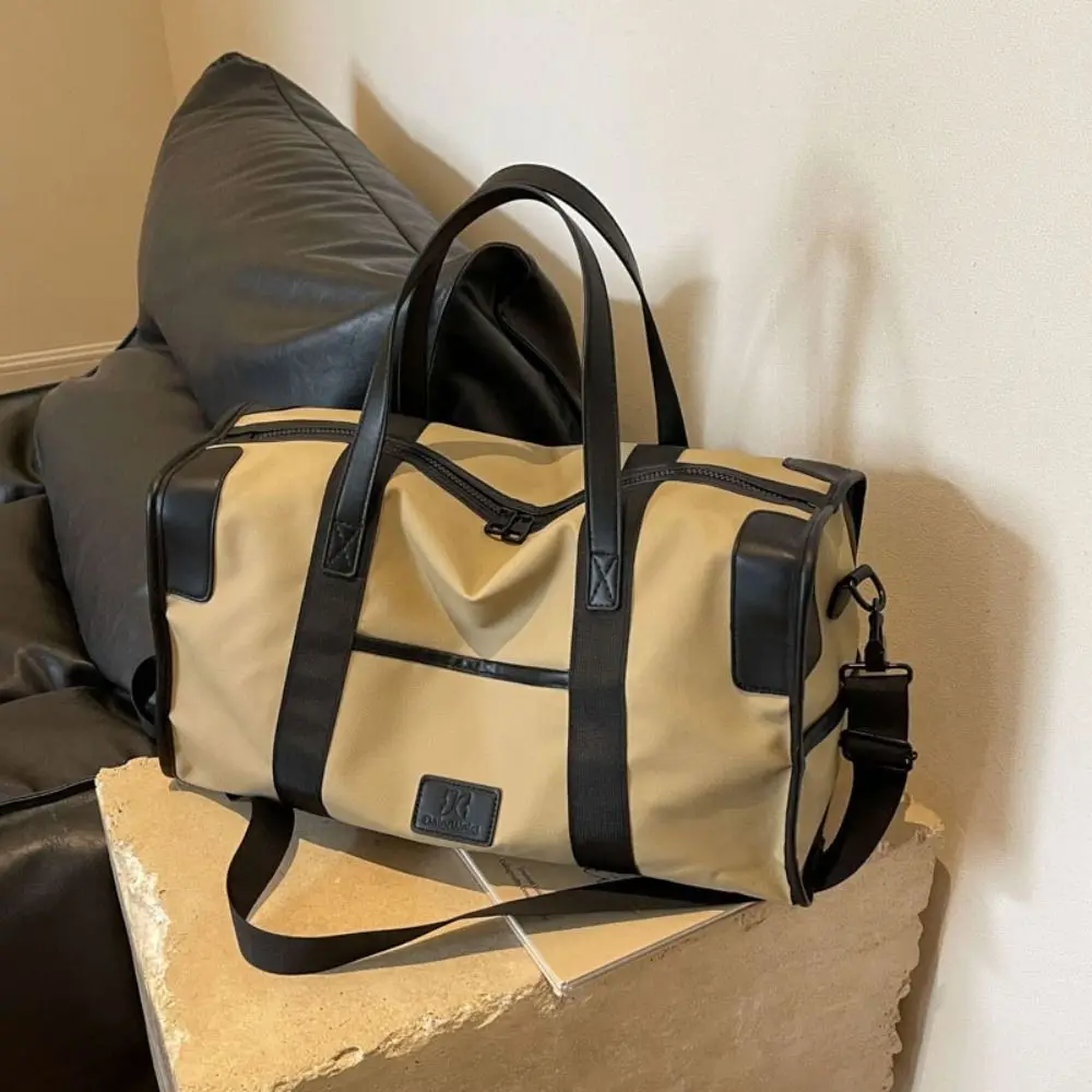 Bolsa de almacenamiento Bolsa deportiva con separación de ropa seca y húmeda Bolso de viaje duradero de gran capacidad Bolsa de ocio de nailon impermeable Viaje de fin de semana - imagen 5