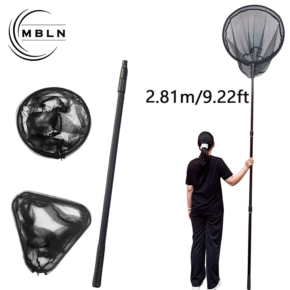 Red de Pesca MBLN 2.8m Ultra Larga – Aluminio Cabezal 60cm